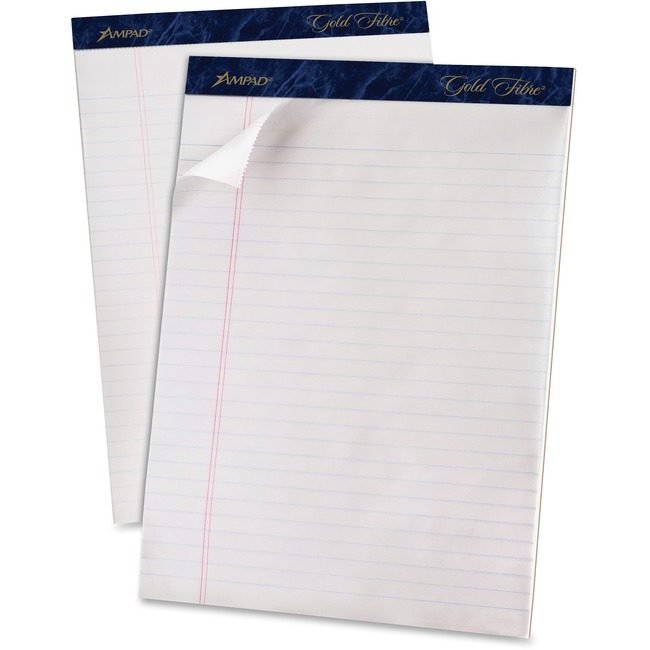 TOPS Products Pad Legal 8.5X11.75 4 Pack We TOP20031R