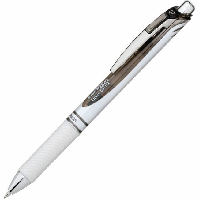 Pentel of America Pen Gel Rtx Mtltip 0.7MM Black PENBL77PW-A