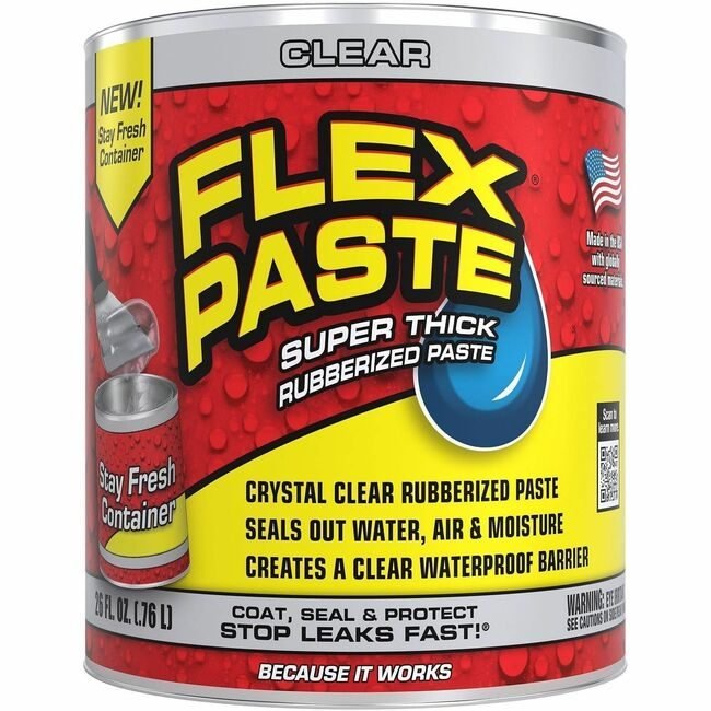Swift Response, LLC Flex Seal Paste 26FL Oz Clear FLXPFSCLRR32