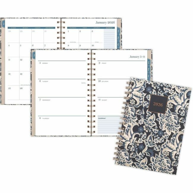ACCO Brands AT-A-GLANCE Planner Ebeth Wm Small Hrdcvr AAG1763200