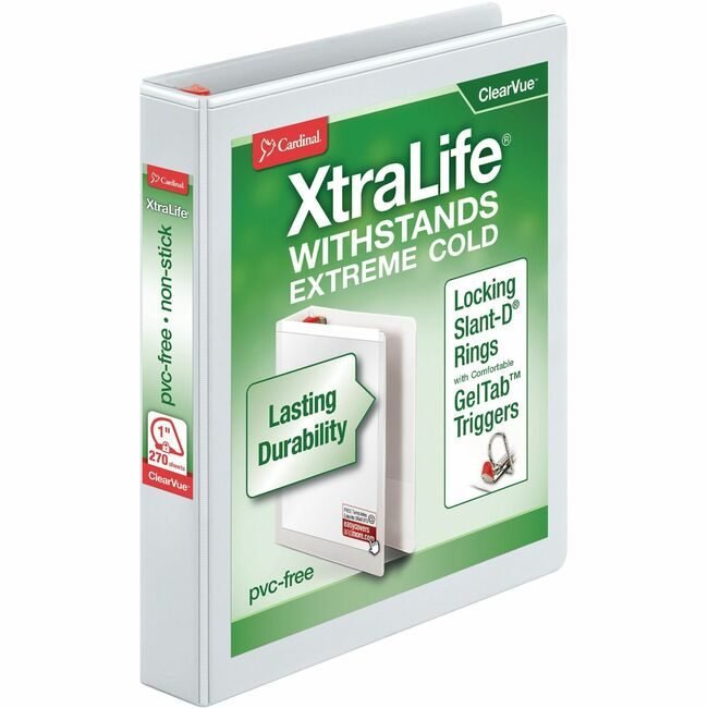 TOPS Products / Cardinal Brands Binder X-Life Dring 1" We CRD26300CB