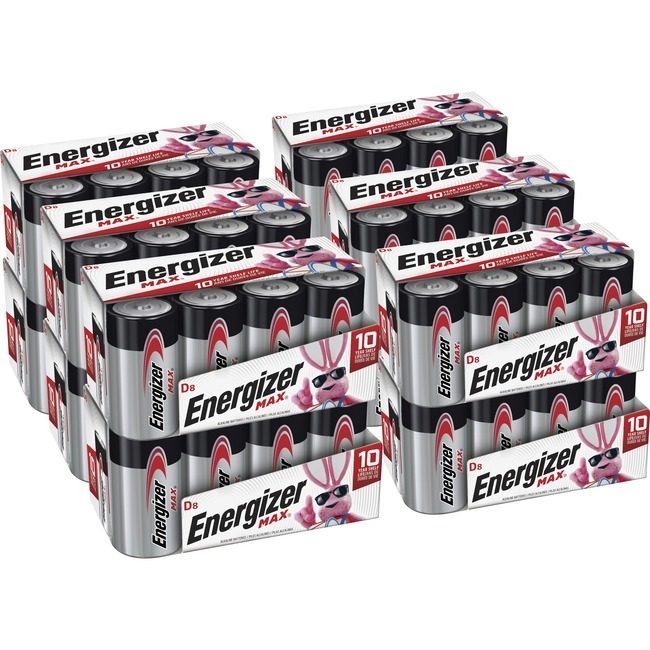 Energizer / Eveready Energizer Holdings / Eveready Battery Alka D 8 Pack Engzr EVEE95FP8CT