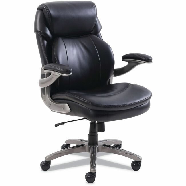 Serta, Inc. Chair Mid Back Exec Black SRJ48966