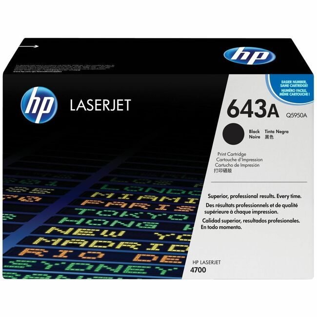 HP Inc. / Hewlett-Packard Crtdg Lsr F/4700 Black HEWQ5950A