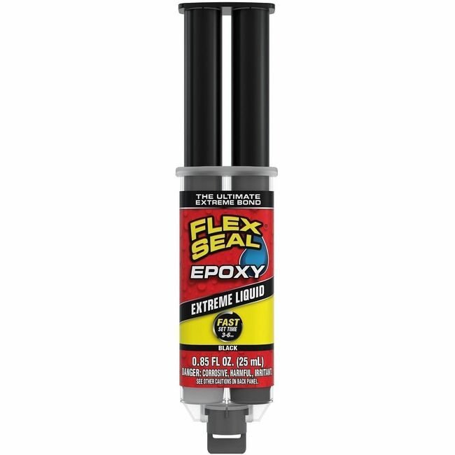 Swift Response, LLC Flex Seal Epoxy Liquid 25ML Black FLXEFSBLKR25