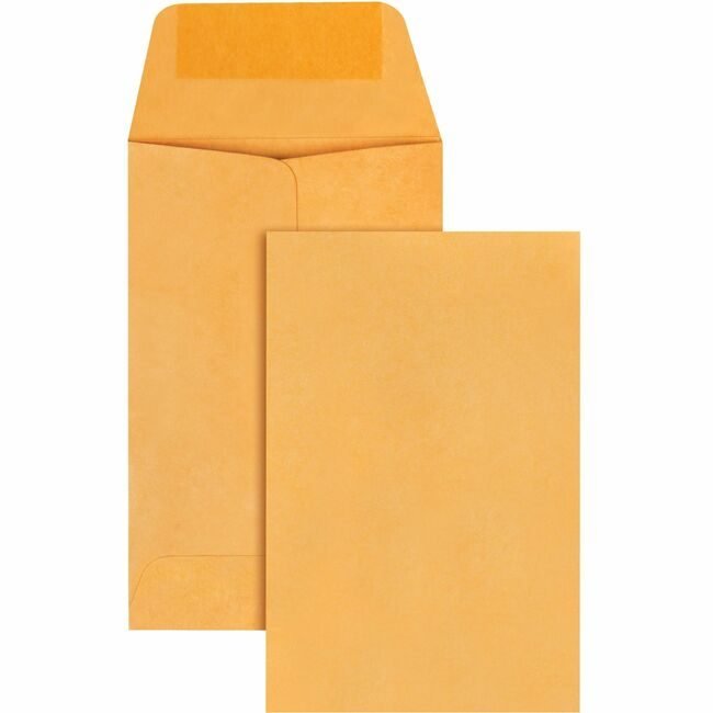 Quality Park Products Envelope Coin #1 Kraft QUA50160