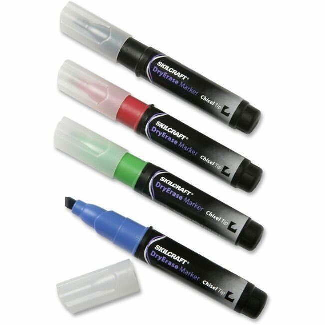 Varies / verify SKU SKU-LEVEL VERIFICATION REQUIRED Markers Dryerase Chisel 4 Pack NSN5538142
