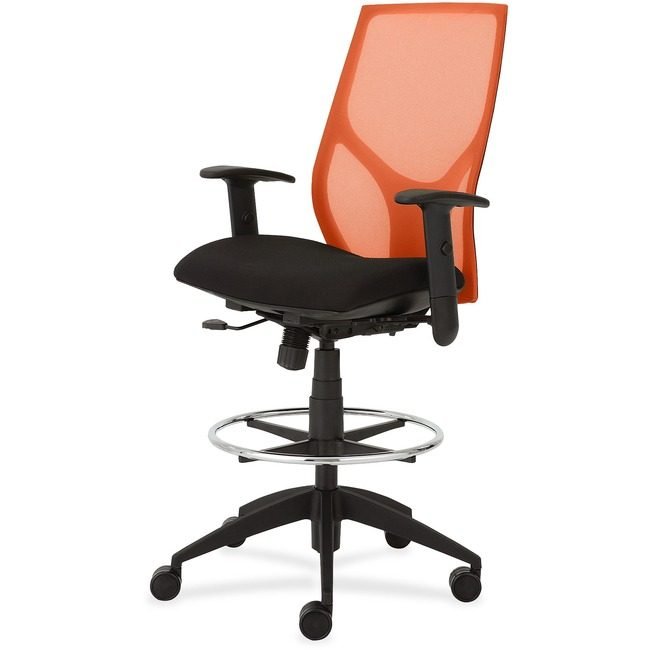 9to5 Seating Low Stool W/ Blk Seat Adj NTF1468Y1A8M701