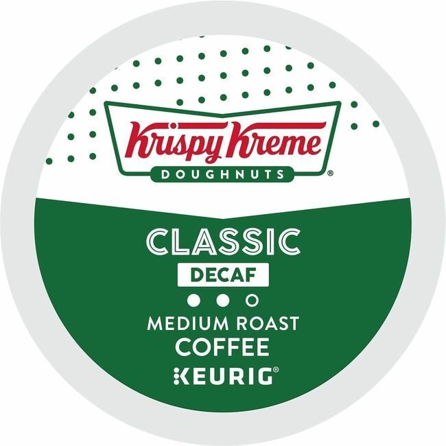 Keurig Dr Pepper / Green Mountain Coffee Roasters Decf Krisykreme 24BX GMT6111CT