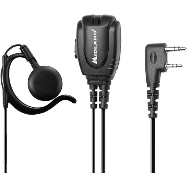Midland Radio Headset Over The Ear Black MROBA2