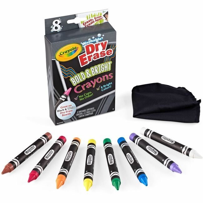Crayola LLC Crayon Bght Dryers 8/BX CYO98-5202