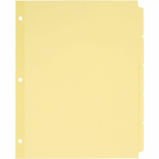 Avery Products Corporation Dividers Write-On 5TAB Buff AVE11501