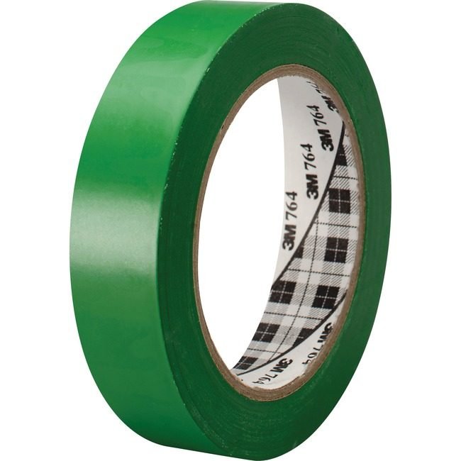 3M Company Tape Vinyl G-Purpose Green MMM764136GRN