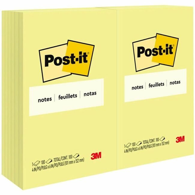 3M Company Note Post-It 4X6 12 Pack Ca MMM659YW