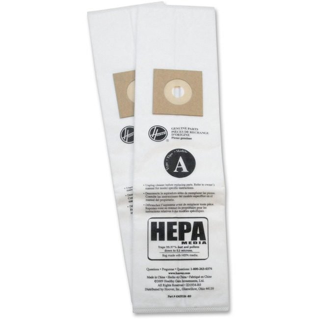Hoover Bag Allergen Type Sb 10 PAC HVRAH10170