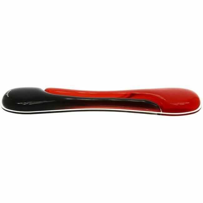 ACCO Brands Kensington Wristrest Kybrd Gel Rd/Bk KMW62398