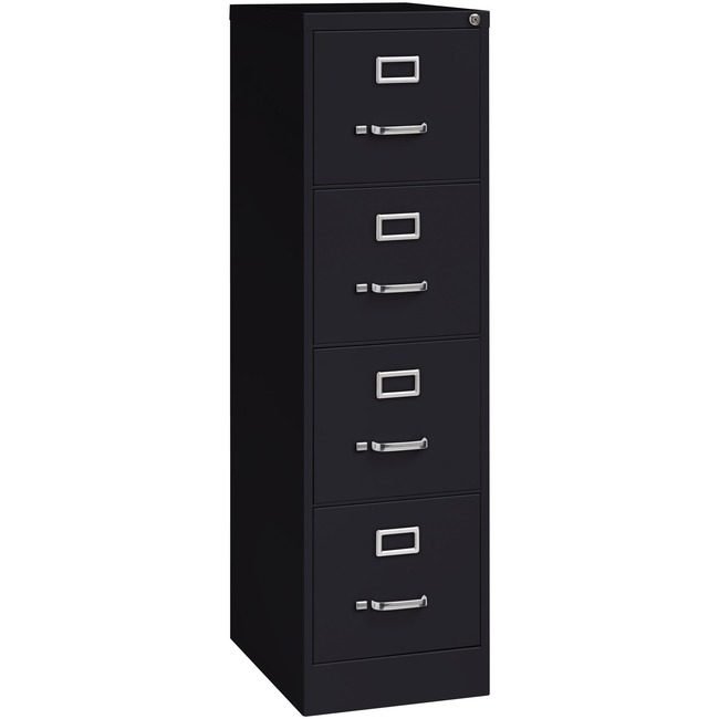 Lorell File Vrt 4DR 22" Letter Black LLR42294