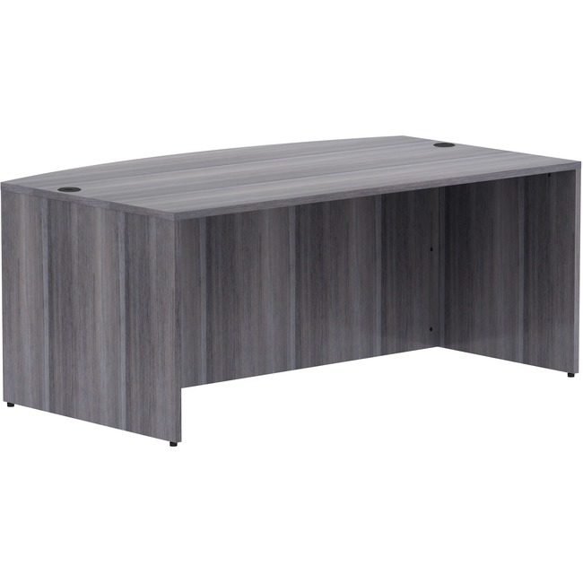 Lorell Desk Bow Lam 71X41 Wc LLR69591