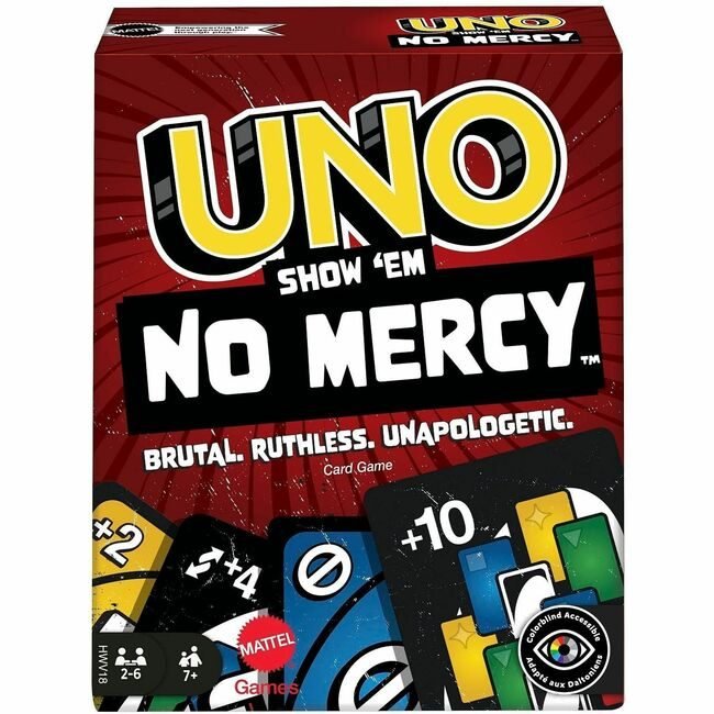 Mattel UNO / Skip-Bo Game Show Em No Mercy MTTHWV18