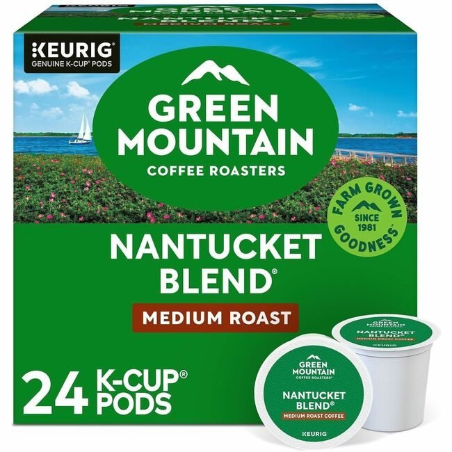 Keurig Dr Pepper / Green Mountain Coffee Roasters Kcup Nantucketblend 24BX GMT6663