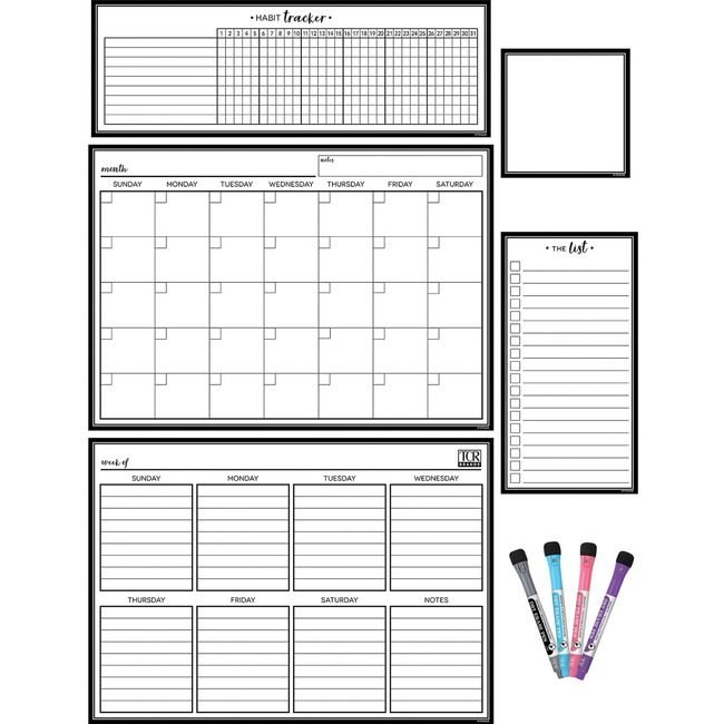 Teacher Created Resources Set Calendar Dry-Eras Mag TCR77407