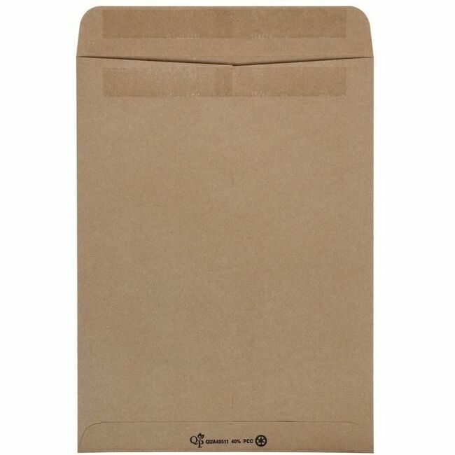 Quality Park Products Envelopes 9X12 Kraft 100/BX QUA43511