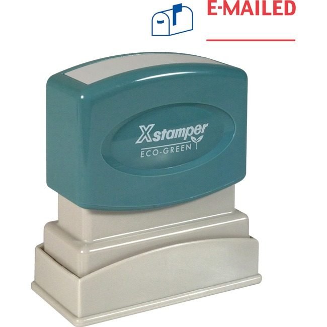 Shachihata / Xstamper Stamp Preinkd Emailed Be/Rd XST2025