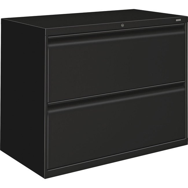 The HON Company File Lateral 2DRAWER Black HON882LP