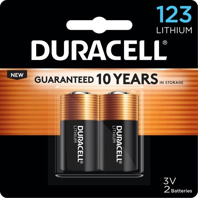 Duracell Battery Spec 2 PK DURDL123AB2