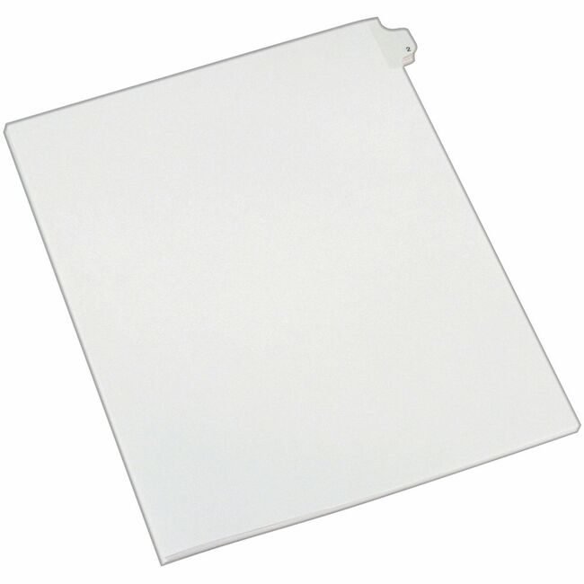 Avery Products Corporation Index Legal Sdtab 2 AVE82200