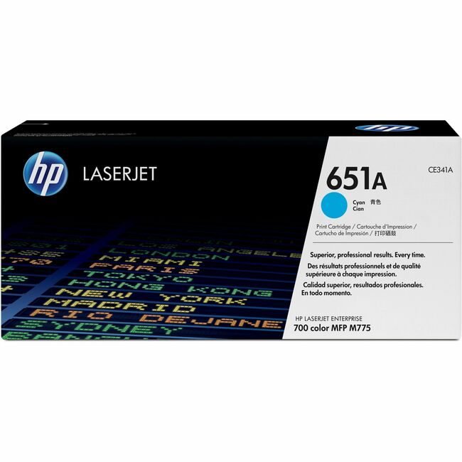 HP Inc. / Hewlett-Packard Crtdg Toner 651A Cyn HEWCE341A