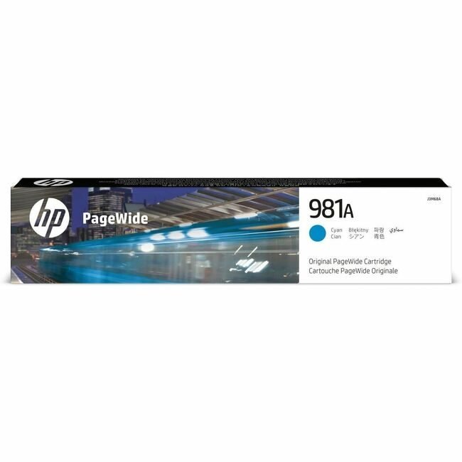 HP Inc. / Hewlett-Packard Crtdg Ij Pg Wide HP981A Cyn HEWJ3M68A
