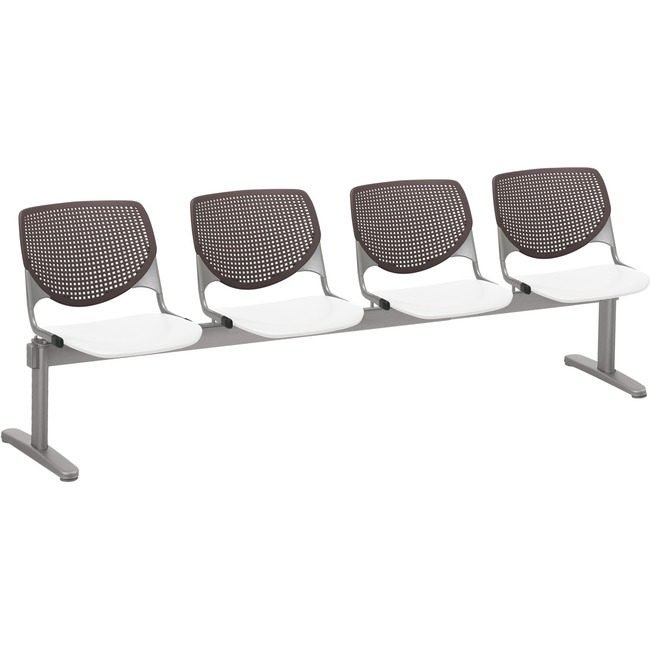 KFI Seating Beamseat 4SEAT Brown/White KFI2300BEAM4188