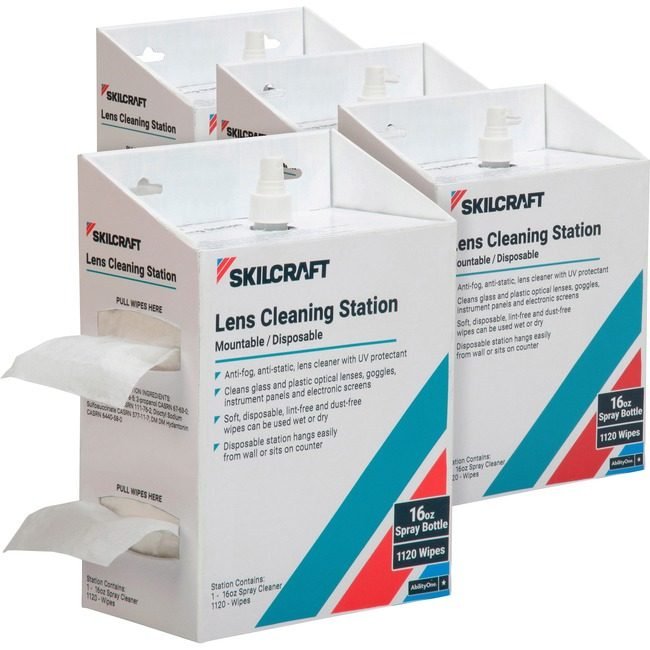 Varies / verify SKU SKU-LEVEL VERIFICATION REQUIRED Cleaner Lens Disposable 16OZ NSNNIB0079