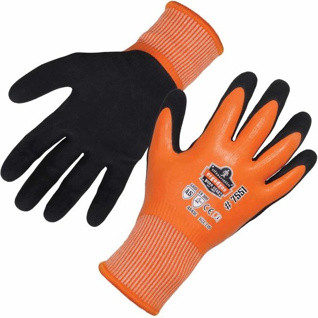Ergodyne Gloves Cr Wp Work A5 L Orng EGO17674