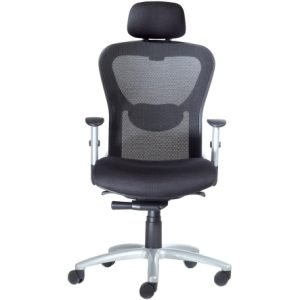 9to5 Seating Mb Sync Hdrst Silver Arm/Bas NTF1580Y2A8S113