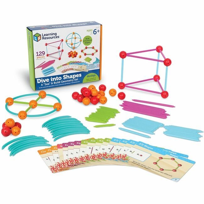 Learning Resources Set Geometry Sea Shapes LRN1773