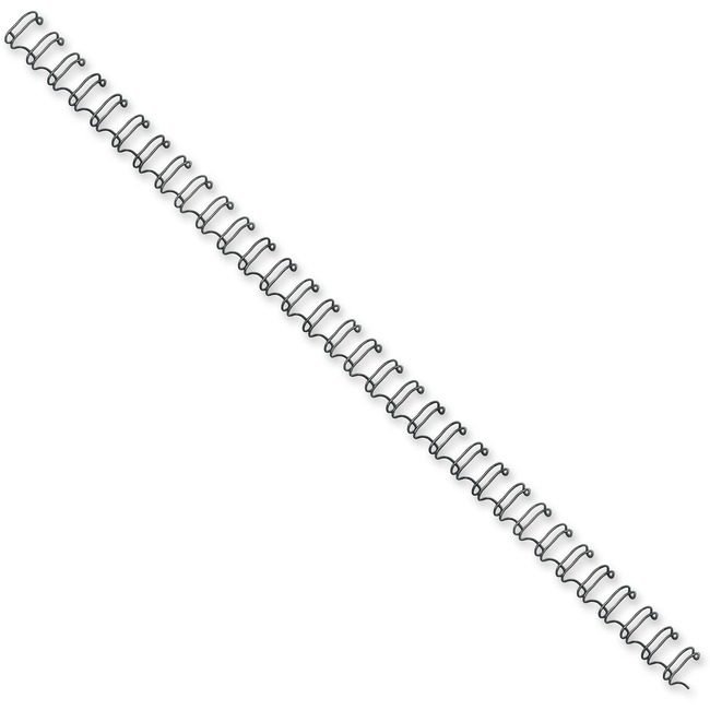 Fellowes Brands Spines Wire 3/8" 32-HOLE Black FEL52541