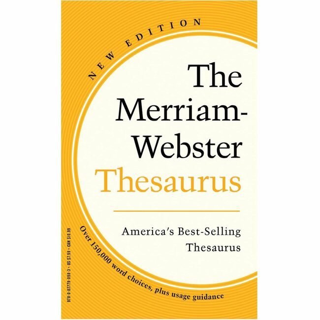 Merriam-Webster Book Thesaurus MER0983