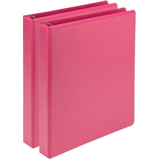 Samsill Binder View 2 Pack 1" Pink SAMU86376