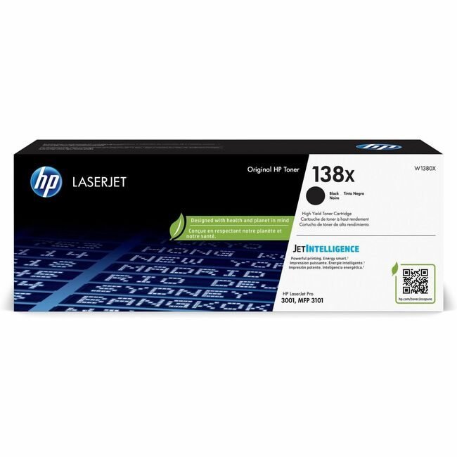 HP Inc. / Hewlett-Packard Crtdg Lsr 138X Black HEWW1380X