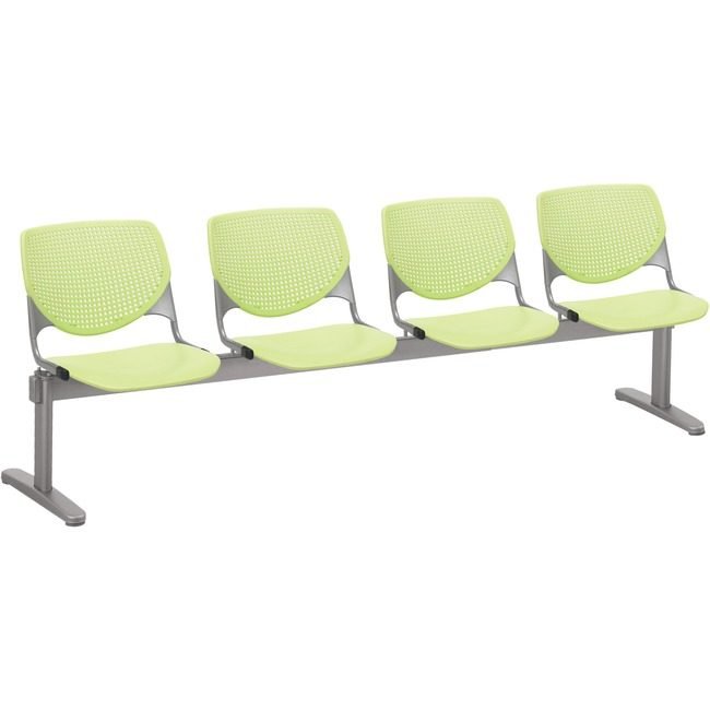 KFI Seating Beamseat 4SEAT Green/Green KFI2300BEAM4P14