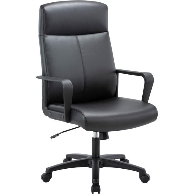 Lorell Chair Leather Desk/Conf Black LLR41851