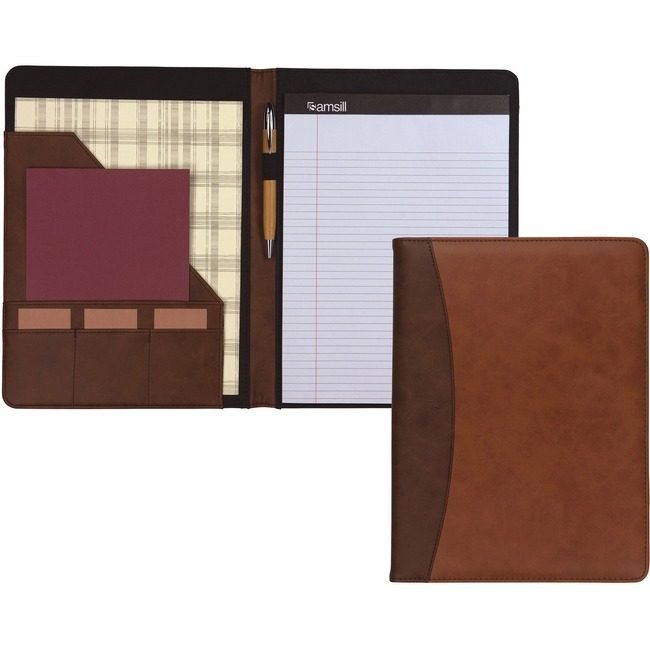 Samsill Padholder Two-Tone Brn/Tan SAM71656