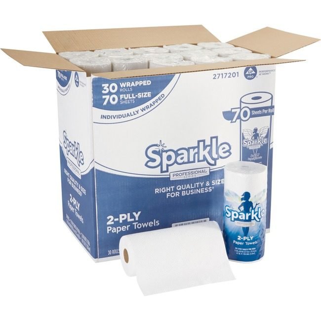 Georgia-Pacific / GP PRO / product-specific Towel Roll Sparkle White GPC2717201CT