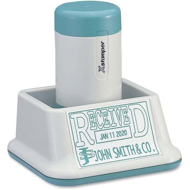Shachihata / Xstamper Stamp Xpedater 1-3/8X2-1/8 XSTN89
