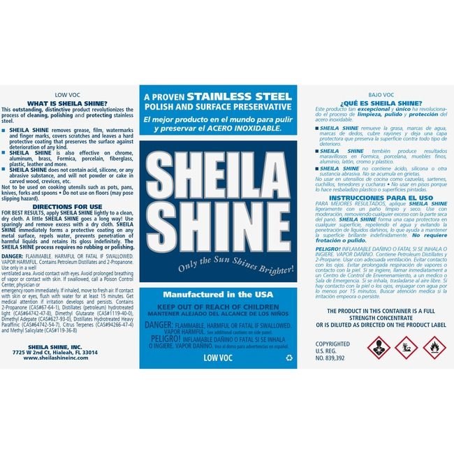 Sheila Shine Label Ssca 100 SSISCALABELS