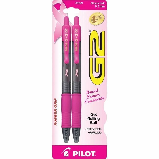 Pilot Corporation of America Pen G27 Bca Bk Ink 2 Pack PIL31331