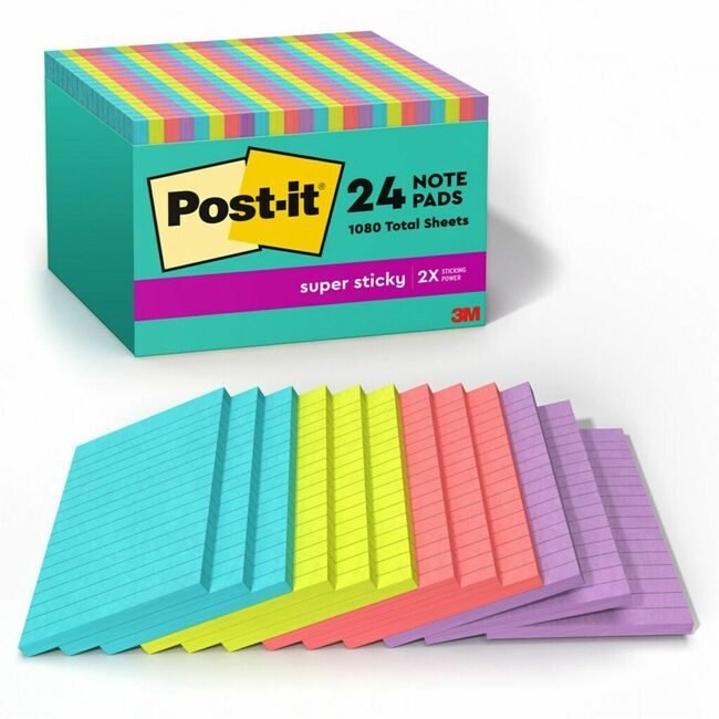 3M Company Notes Super Sticky Cabinet P MMM66024SSMIACP