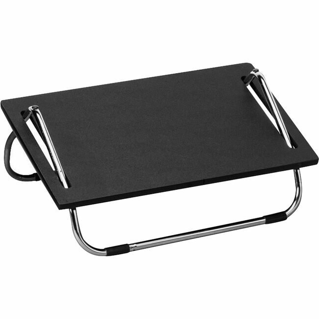 Safco Products Footrest Adj Bk/Chr SAF2105